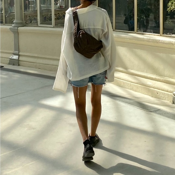 LEMAIRE BROWN SOFT FLIGHT BAG - Picture 2 of 8